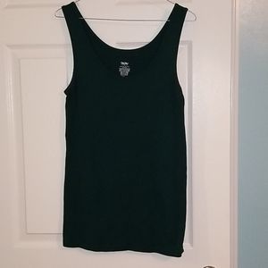 XL Dark Green Tank Top